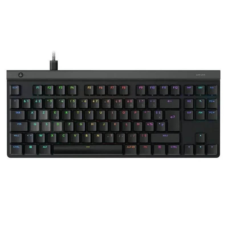 Teclado Logitech G G515 RAPID TKL Magnético compacto com RGB AZERTY Francês