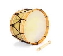 Bombo Tradicional Adamastor Nº4 Natural Claro 38cm