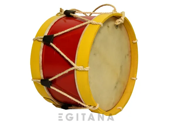 Egitana Bombo Tradicional nº2 vermelho/amarelo