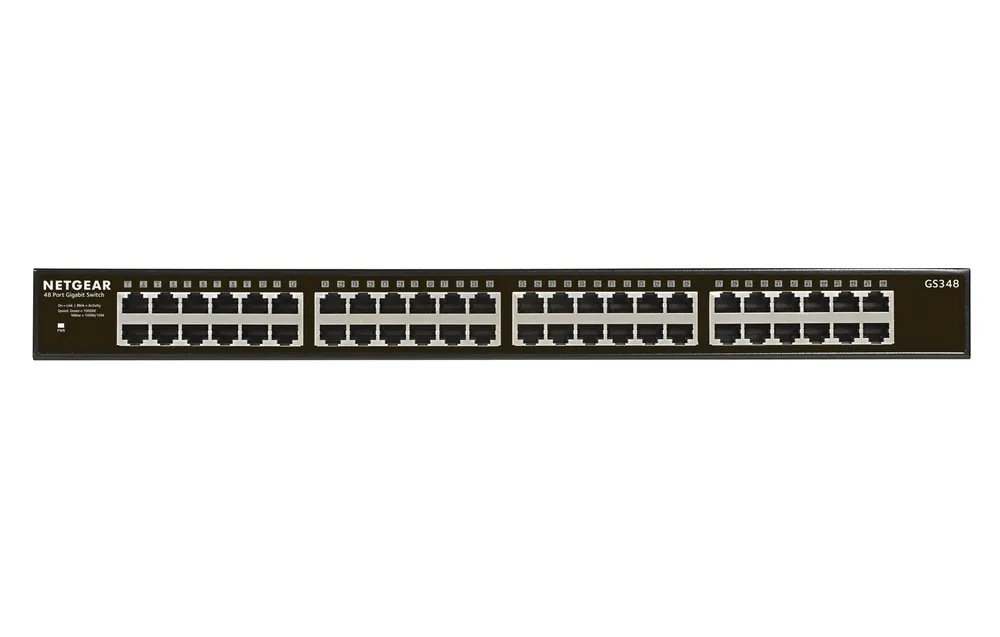 NETGEAR GS348 Unmanaged Gigabit Ethernet (10/100/1000) 1U GS348-100EUS