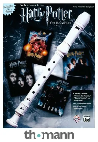 Alfred Music Publishing Harry Potter For Recorder