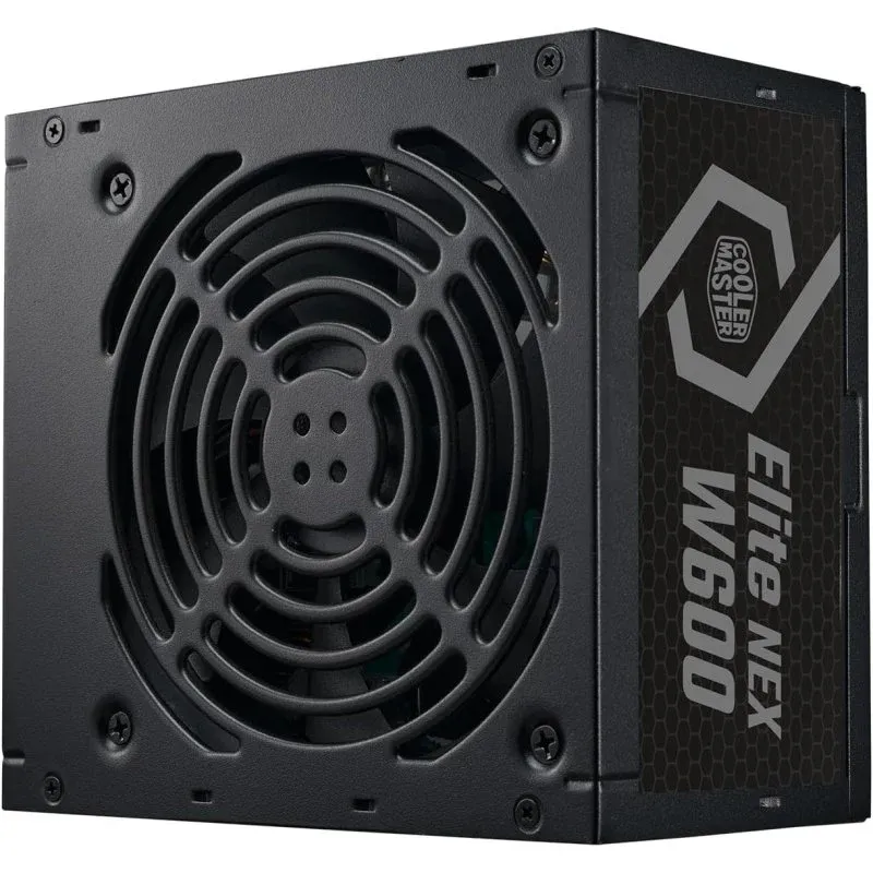 Fonte de Alimentação Cooler Master Elite NEX White 600W 80 Plus