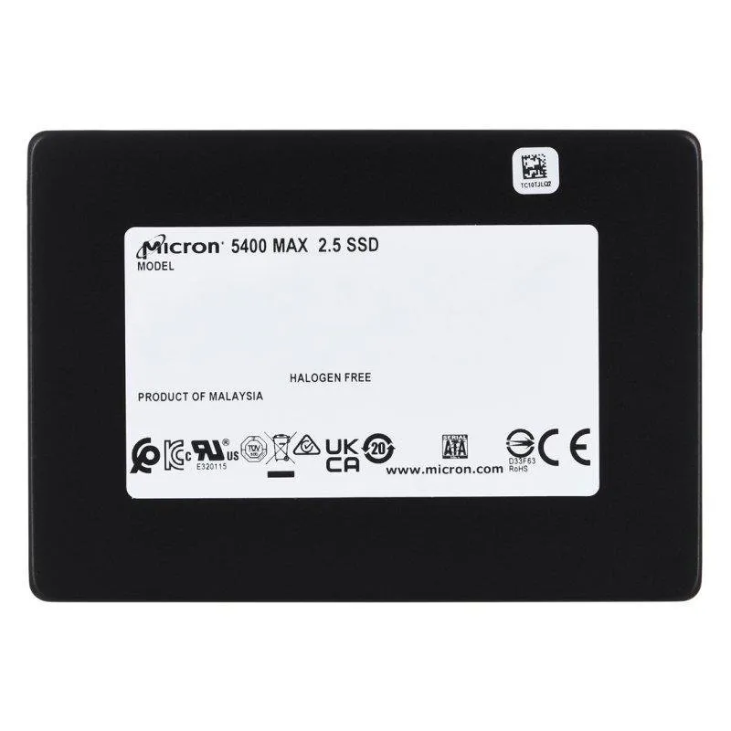Disco Rígido Disco Duro Micron 5400 Pro 240GB SSD 2,5" SATA 6 Gbit/s Criptografia AES
