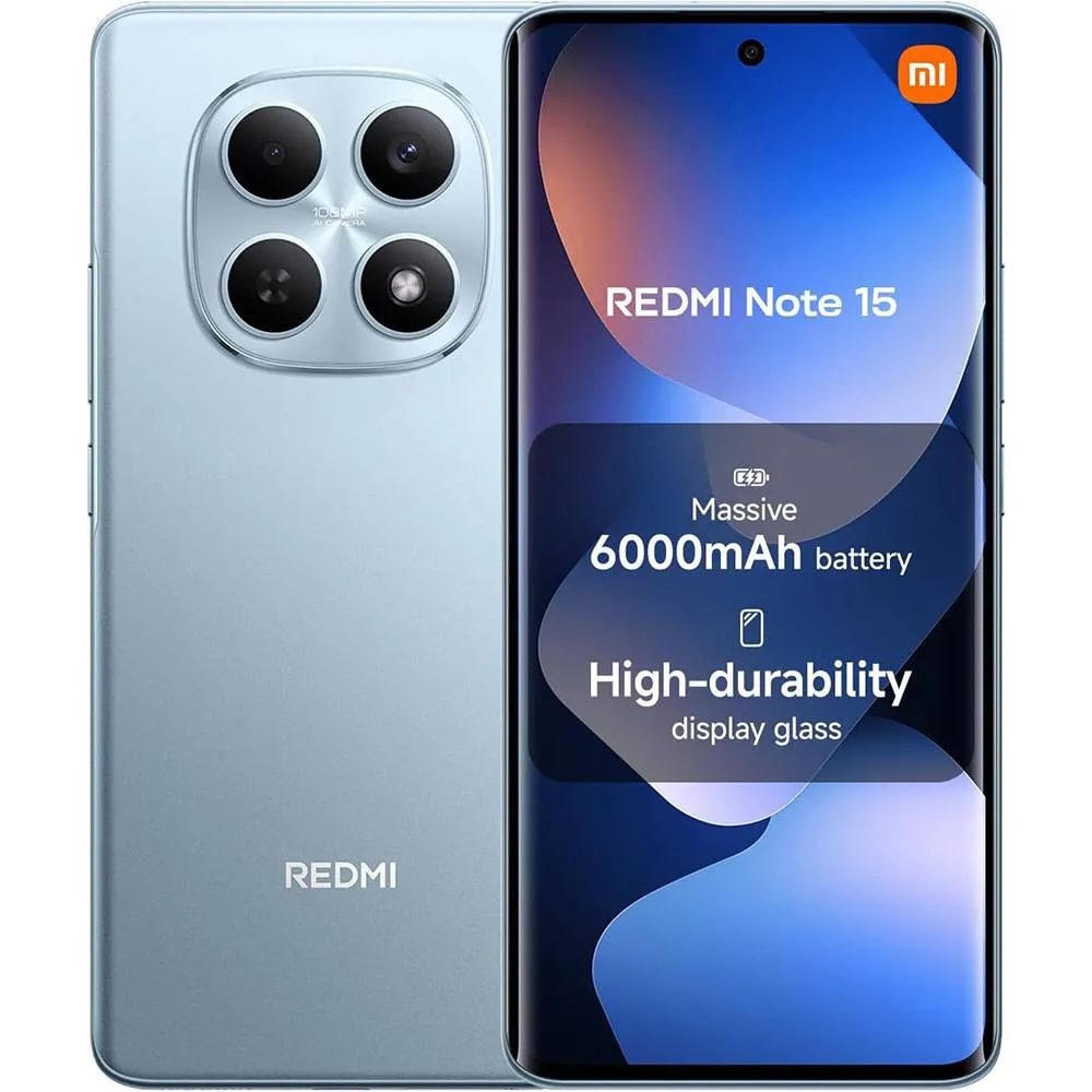 Smartphone Xiaomi Redmi Note 15 4G 6.77 6GB/128GB Dual SIM Glacier Blue