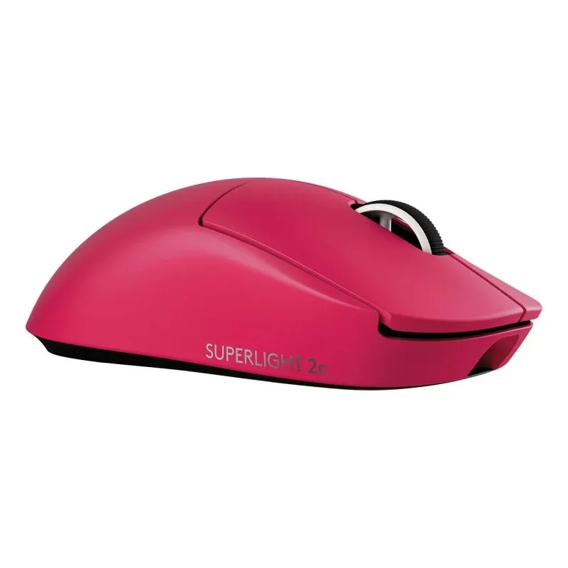 Logitech PRO X Superlight 2c Rato Ultra-leve Sem Fios com 44000 DPI, USB-C e 5 Botões Rosa
