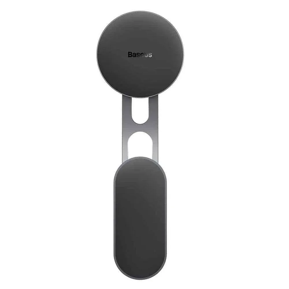 Suporte para Carro Baseus T-Space Series Folding Metal Magnetic Phone Holder Prateado