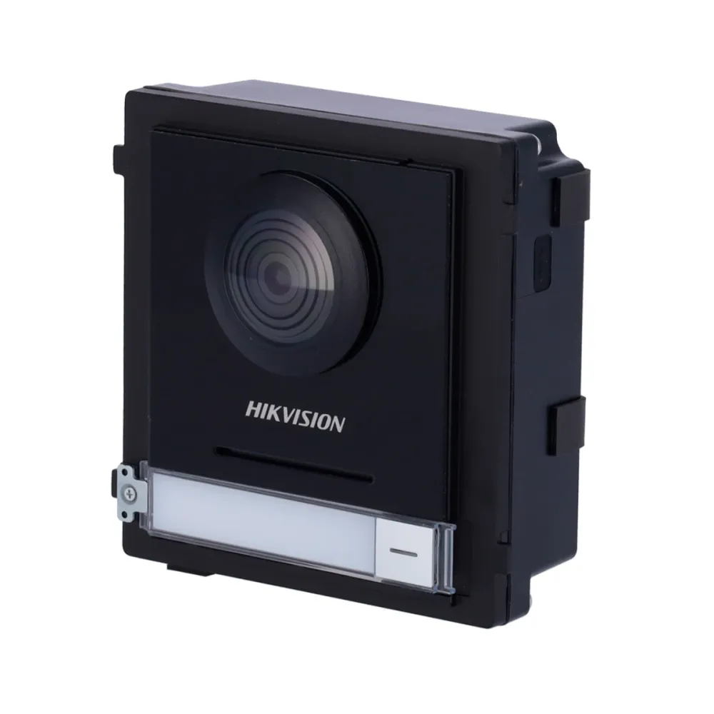 Vídeo Porteiro IP Hikvision KD8 2MP PoE 1 Botões 2 Relés Superfície/Embutido IP65