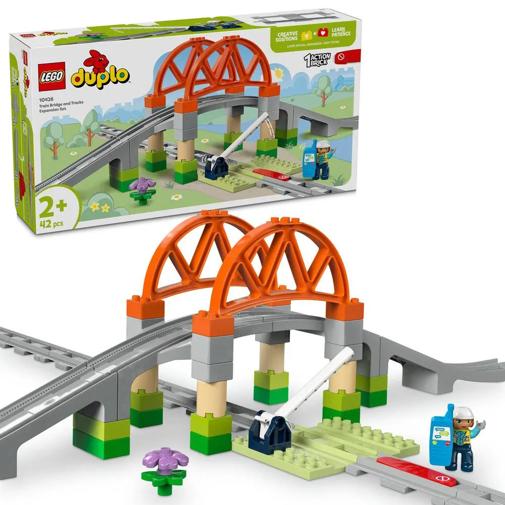 LEGO Duplo Set de Expansão de Ponte e Carris para Comboio - 10426