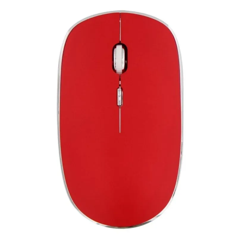 T'nB MWRUBBY6 Rato Ambidestro Sem Fios 1600 DPI com Cliques Silenciosos Vermelho/Prateado