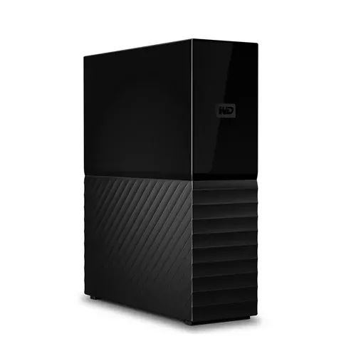 WD My Book WDBBGB0140HBK - Disco rígido - encriptado - 14 TB - externa (desktop) - USB 3.0 - 256-bits AES - preto