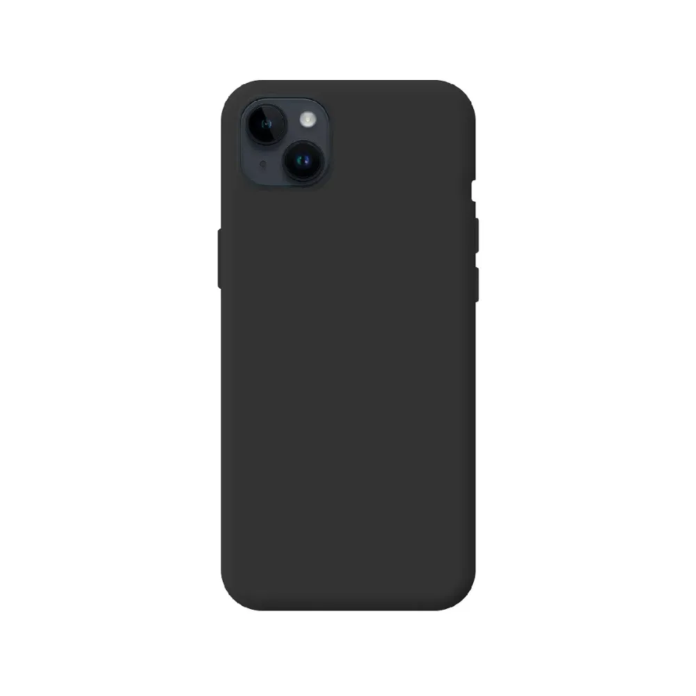 Capa Silicone iPhone 14 Preta
