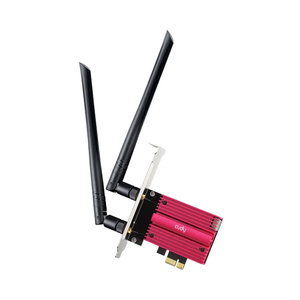 Placa de Rede Cudy WE3000S AX5400 Tri-Band Wi-Fi 6 PCI Express