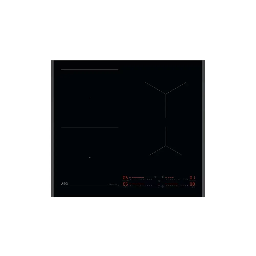 Placa de Indução AEG SenseBoil TI64IB10FB 3500W Preta