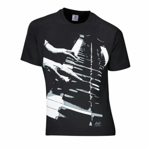 Rock You T-Shirt Piano Hands Lizenz M
