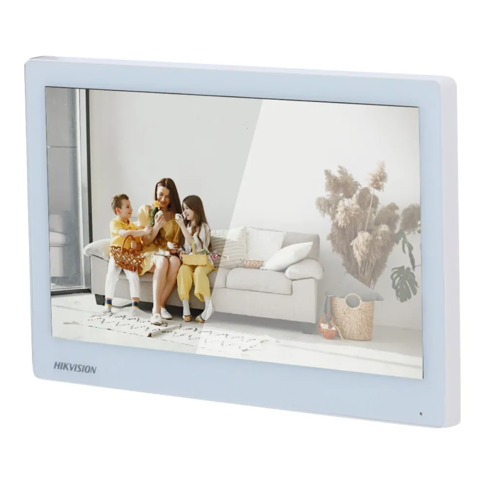 Monitor para Video Porteiro Hikvision 7" Ecrã tátil TFT - DS-KH6350-WTE1/White