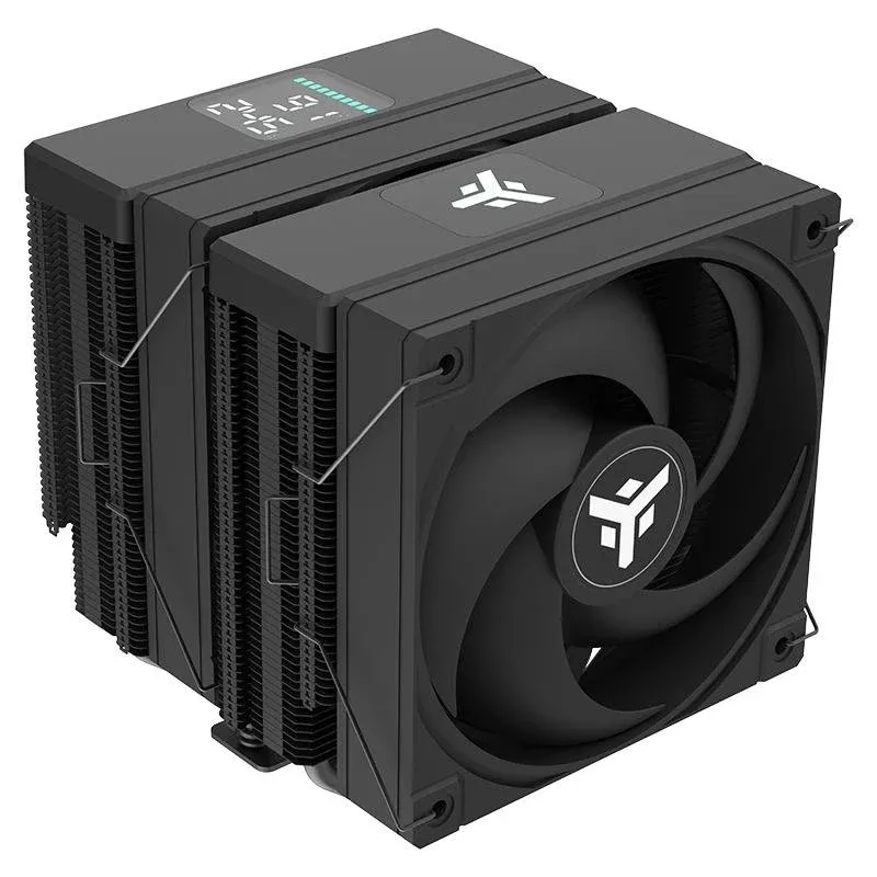 Cooler CPU Refrigeração Ar Itek Socket AM4 AM5 LGA 1700 120mm ICY-6HAT 6 Heatpipes