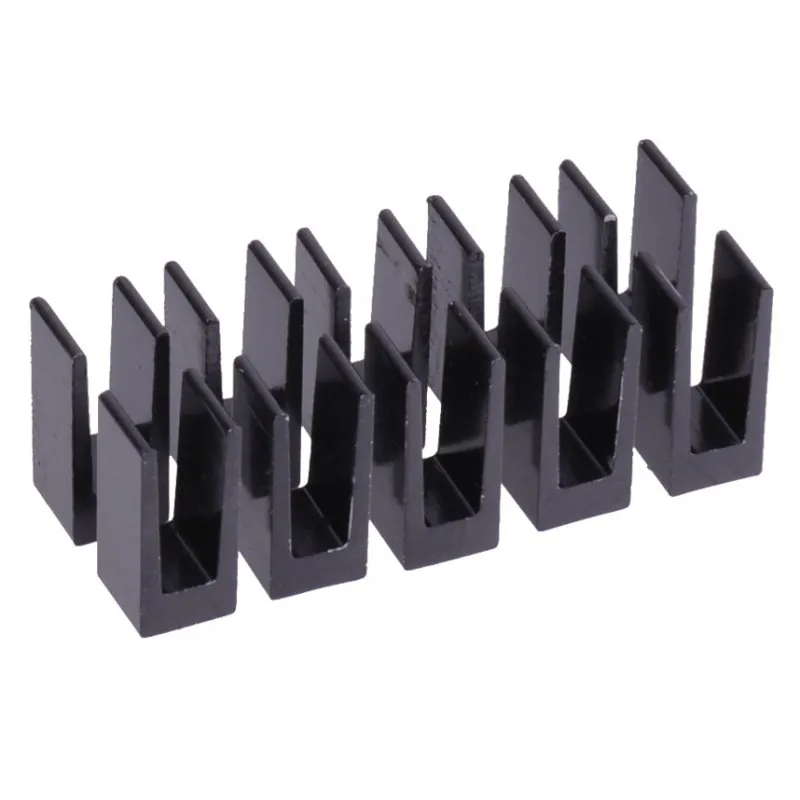 Alphacool GPU Pack 10 Dissipadores de Calor 7x7mm Pretos