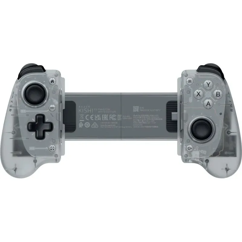 Gamepad Razer Kishi V3 Phantom White Ed. Android iOS USB-C Analógico