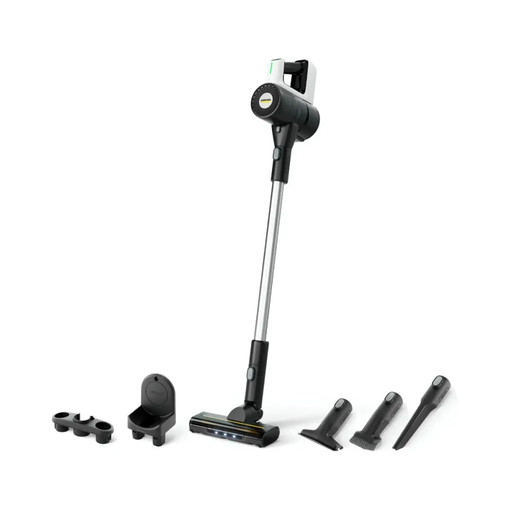 Aspirador sem Fio Karcher VCS 3 Nano Complete Motor BLDC 50min Filtro HEPA LED 0,6L