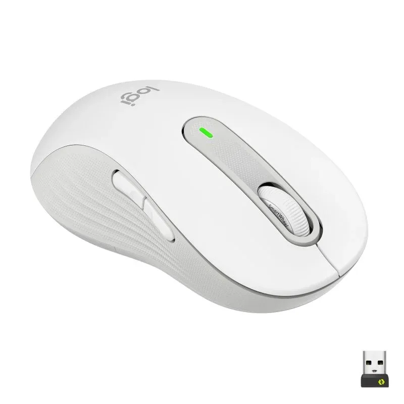 Logitech Signature M650 L Left Rato Ótico Sem Fios 2000DPI Branco Cru