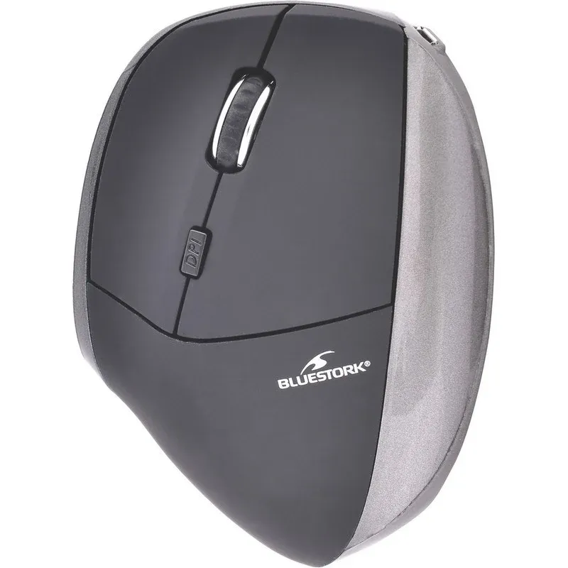 Bluestork M-WL-ERGO-BK Rato Sem Fios 1200 DPI Preto
