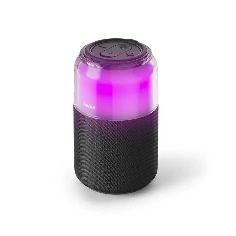 Colunas Hama Can Speaker Portátil Bluetooth 5.4 5W com LED