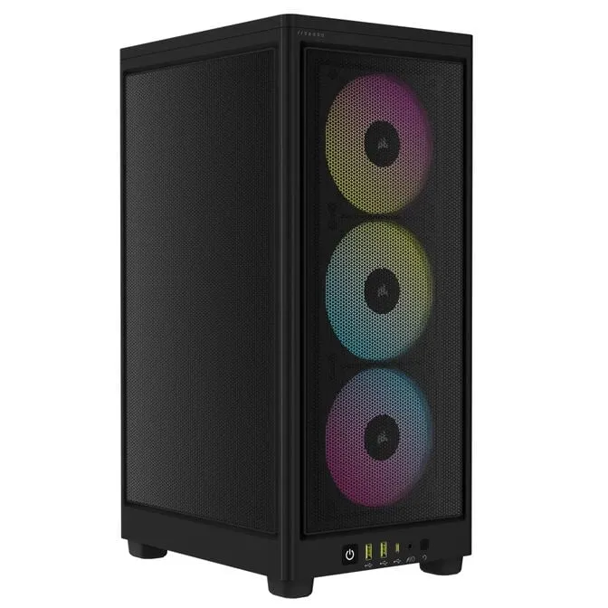 Caixa Mini-ITX Corsair iCUE 2000D RGB Airflow Preto