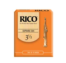 Palheta Sax Soprano Rico Orange 3.5 10 UN