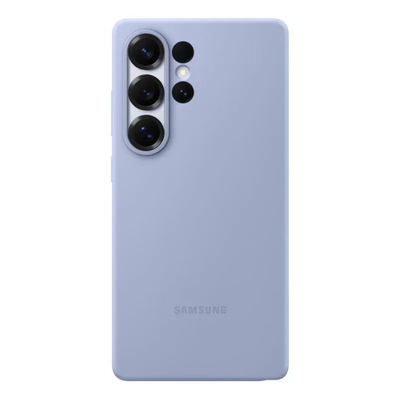 Capa Silicone Samsung Galaxy S25 Ultra EF-PS938CLE Azul Claro