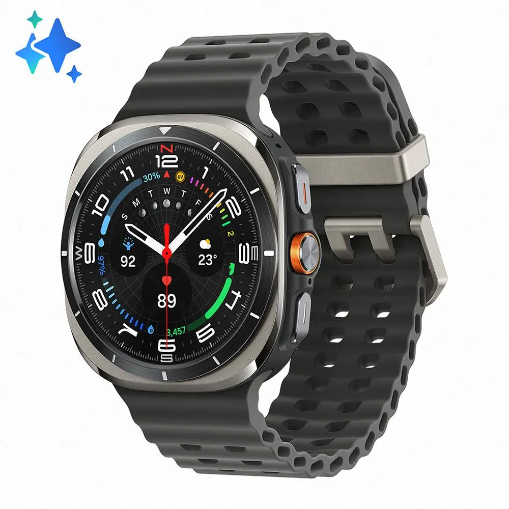Smartwatch Samsung Galaxy Watch Ultra 47mm GPS + Cellular Prateado Titânio