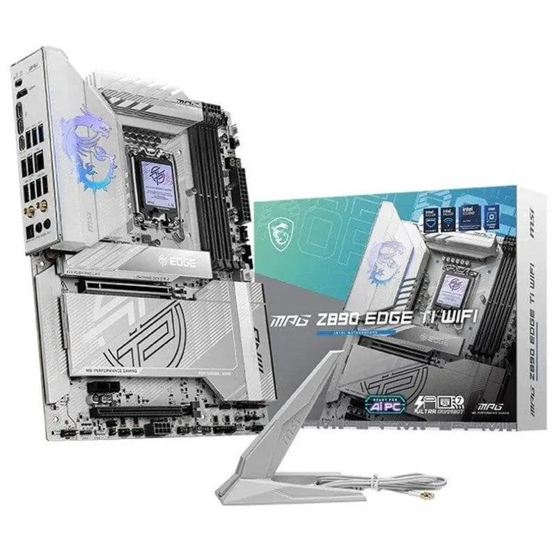 Motherboard MSI MPG Z890I EDGE TI WIFI Intel Z890 LGA1851 DDR5 Mini-ITX WiFi 7 PCIe 5.0
