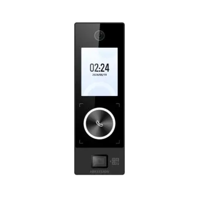 Controlo de Acesso PoE Hikvision Facial, cartão EM e código QR - DS-K1T323EBWX-QRE1