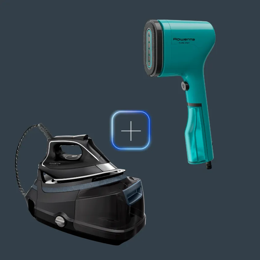 Rowenta Promo Pack Eco Steam Pro + Pure Pop Verde