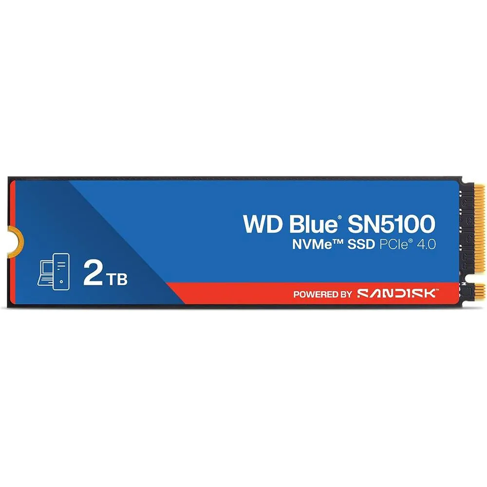 SSD M.2 2280 SANDISK WD Blue SN5100 2TB QLC NAND NVMe PCIe Gen 4.0x4
