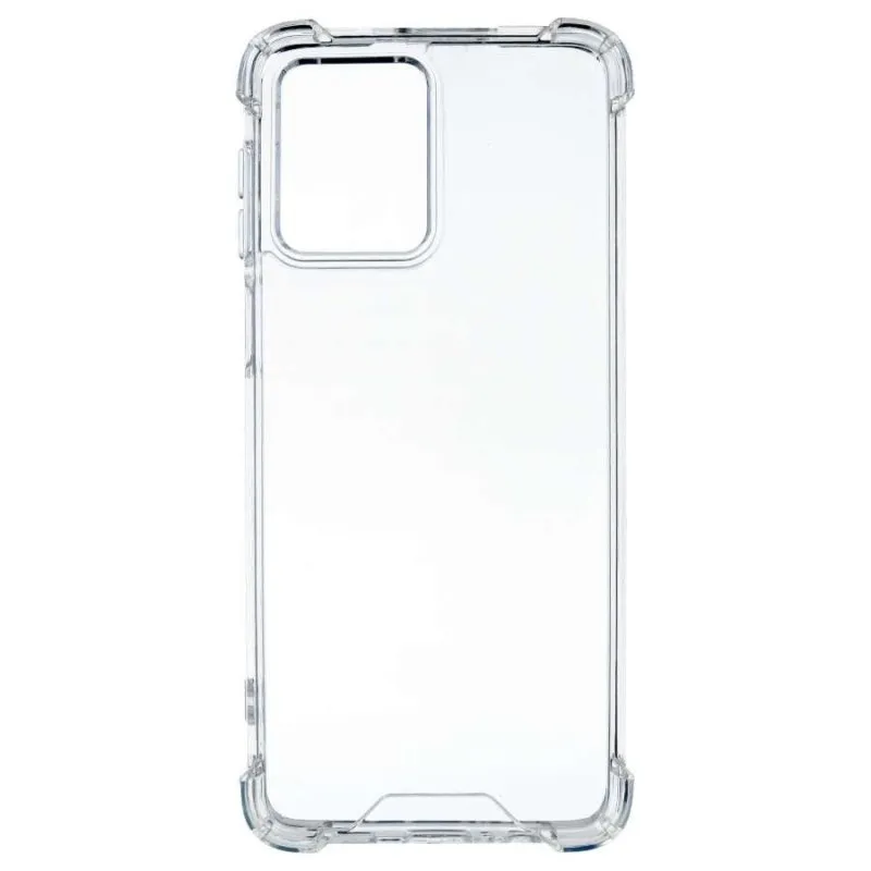 Funda para móvel Reforçada Silicone TPU Transparente Esquinas Elevadas para Motorola Moto G54 5G