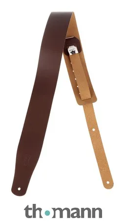 Levys Leather Strap 2,5" BRN