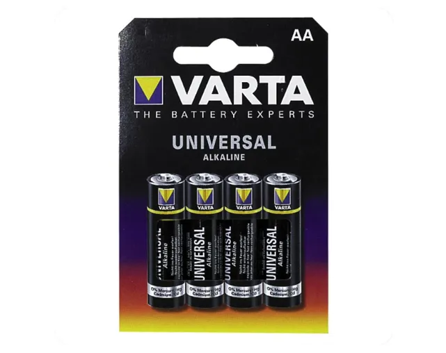 Pilha Varta AA 1,5 Volts 965542 4 UN