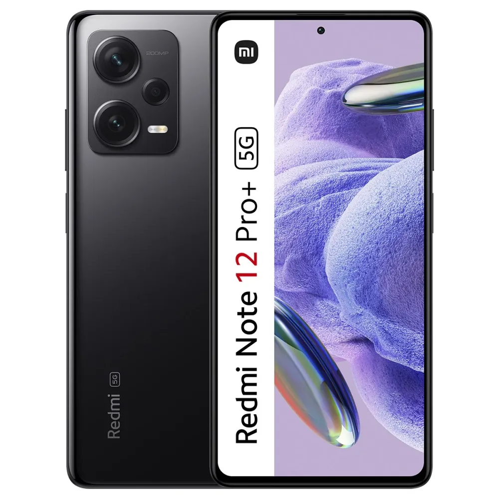 Smartphone Xiaomi Redmi Note 12 Pro+ 5G 6.67" 8GB/256GB Dual SIM Preto