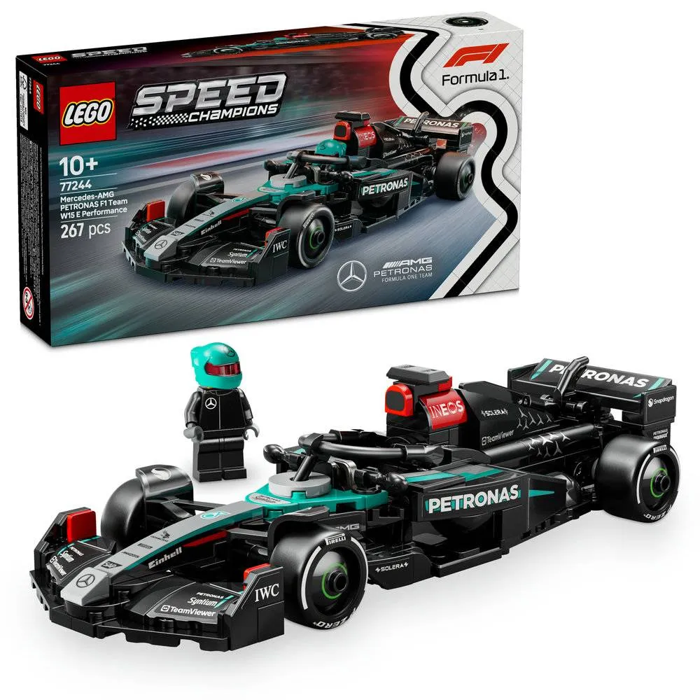 Lego Speed Champions Mercedes AMG W15 Fórmula 1- 77244