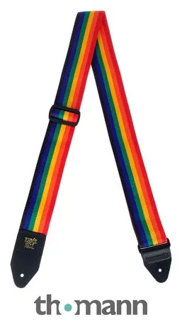 Ernie Ball 4044 Poly Strap Rainbow