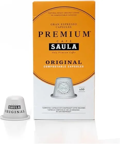 Cápsulas Saula 30338180 Premium Original 10Cap Zero