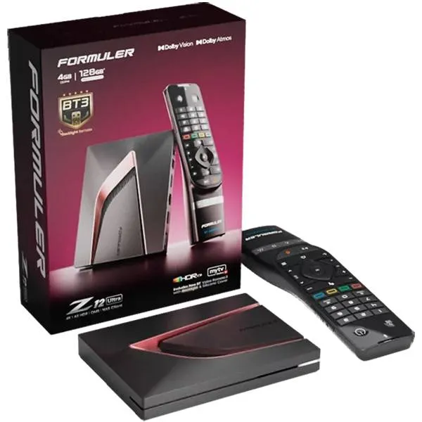Box IPTV Android OTT Formuler Z12 Ultra 4GB/128GB 4K 2160p MYTVOnline3