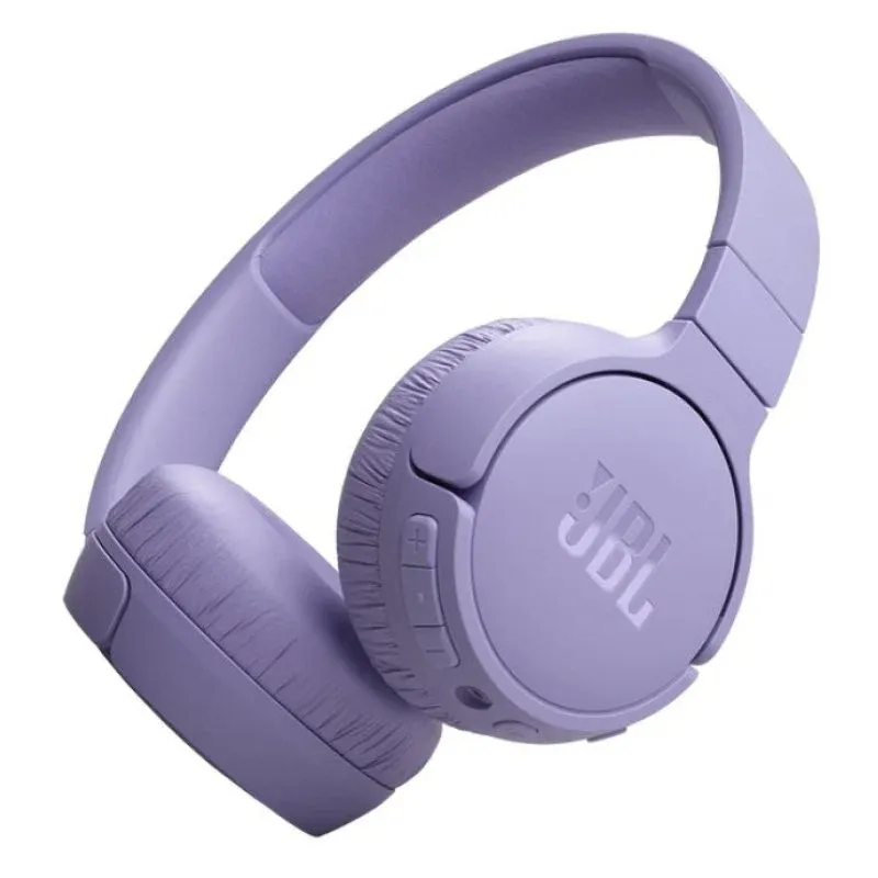 Auscultadores Bluetooth JBL T 670Nc (On Ear - Microfone - Noise Cancelling - Roxo)