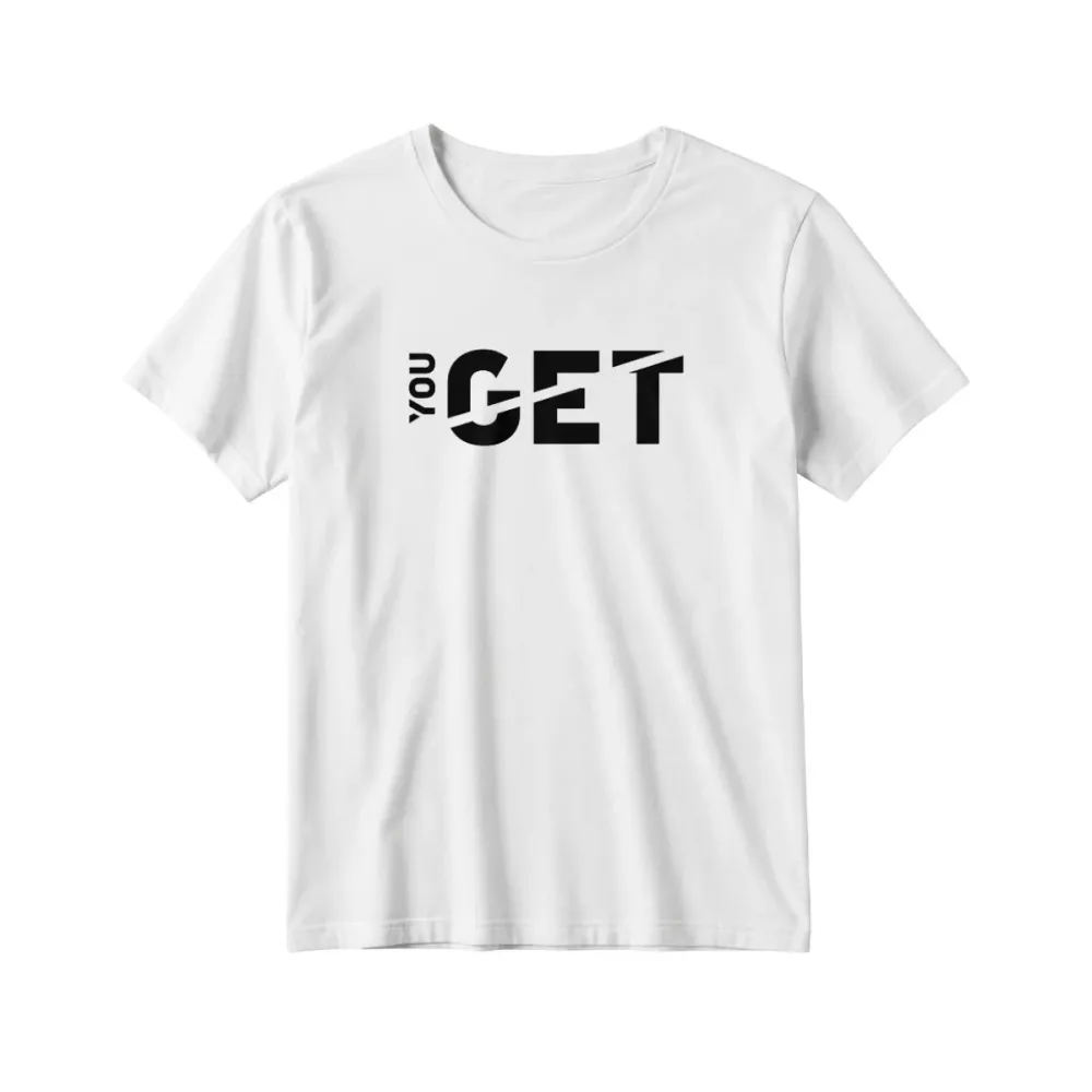 T-shirt You Get Overcut (Homem)