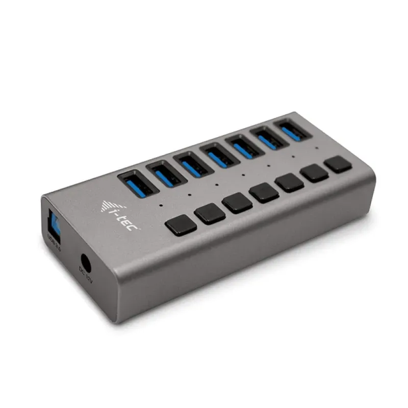 Hub de Carga com 7 Portas USB 3.0