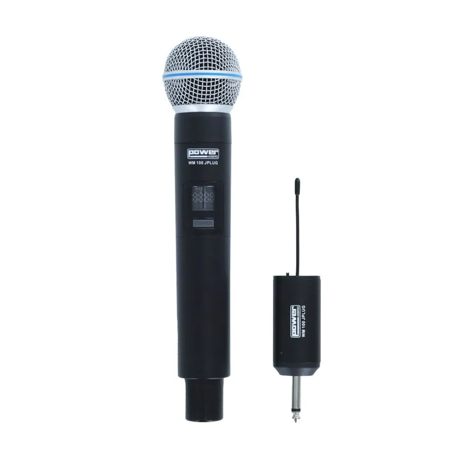 Microfone de Mão sem Fio PowerAcoustics WM 100 JPL