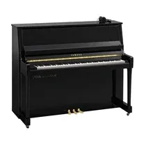 Piano Vertical Yamaha B30 SC3 PE Silent 121cm Preto Polido