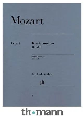 Henle Verlag Mozart Klaviersonaten 1