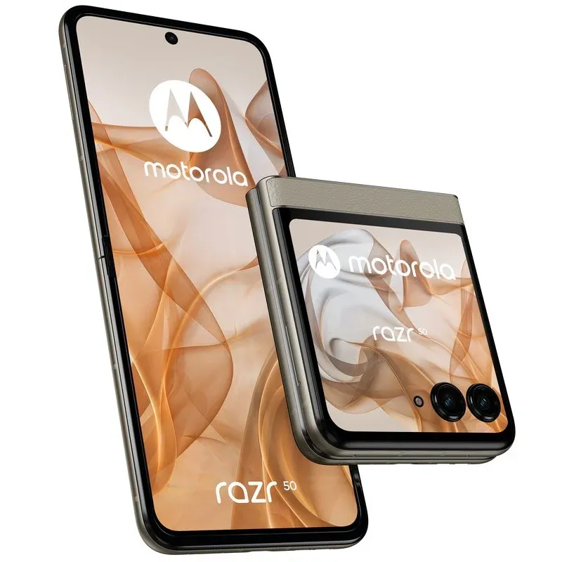 Smartphone Motorola razr 50 6.9" Dual SIM 5G USB Type-C 8GB 256GB Areia