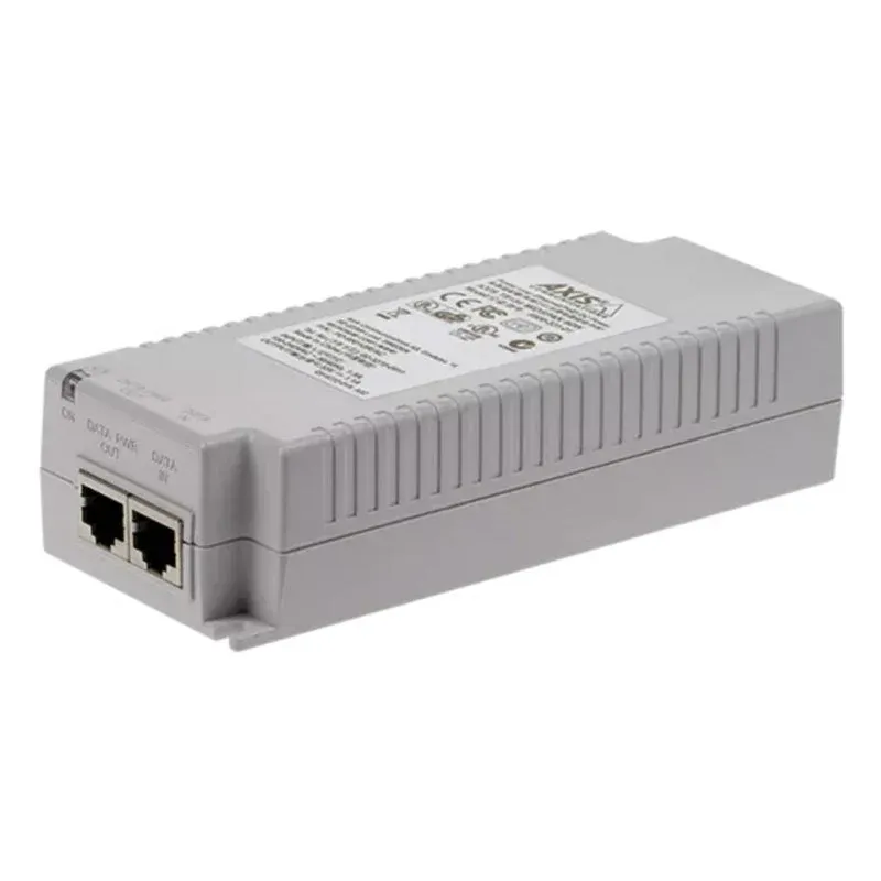Fonte Alimentação AXIS T8134 Fonte de Alimentação 60W PoE Midspan Compatível com AXIS T98A-VE